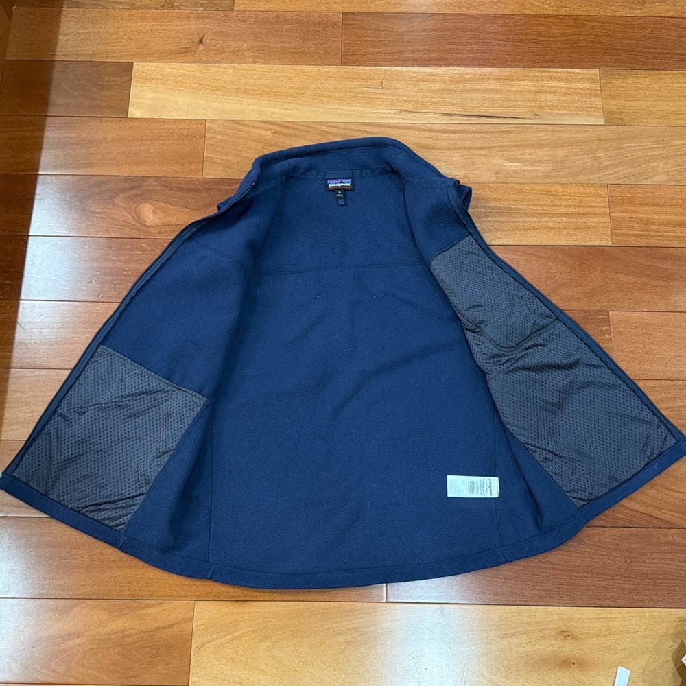Patagonia Synchilla Fleece Vest Mens XL Navy Blue Full Zip STY23010 - Picture 6 of 8